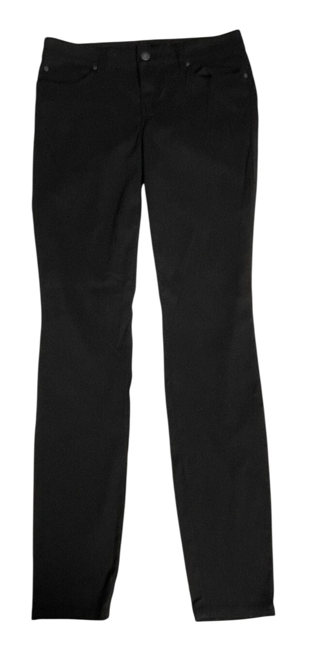 prAna Pants Womens 4 Black Skinny 5-Pocket Stretch Travel Hiking Casual Outdoor